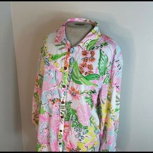 Lilly Pulitzer blouse XXL